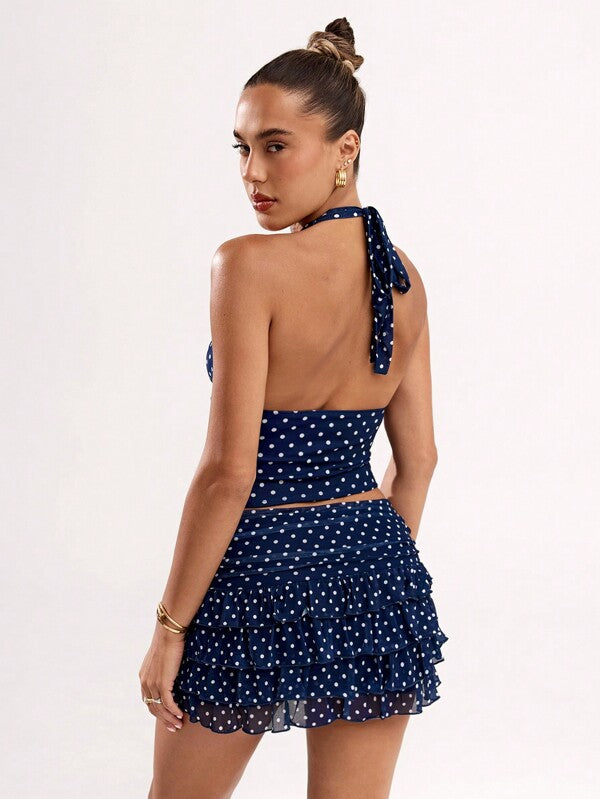 Sorielle Summer Polka Dot Set