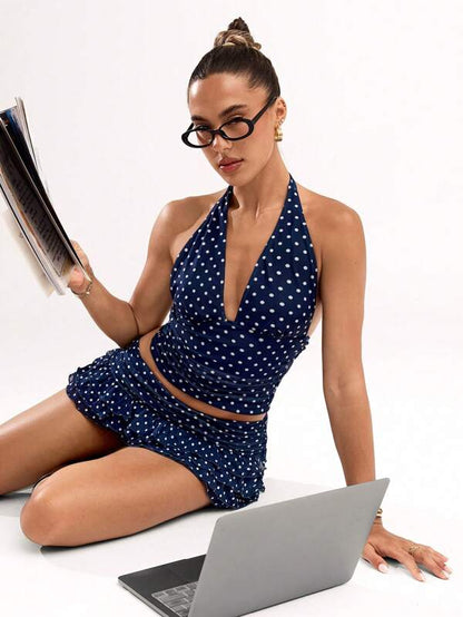 Sorielle Summer Polka Dot Set