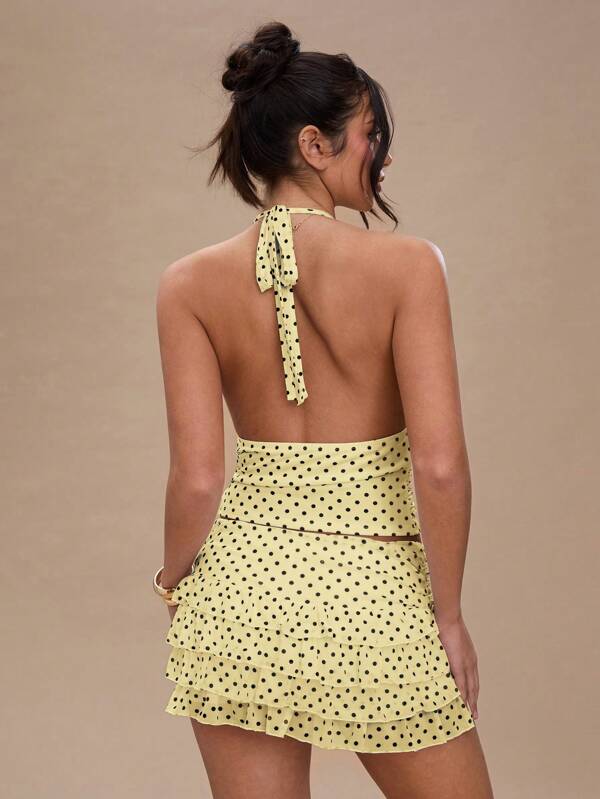 Sorielle Summer Polka Dot Set