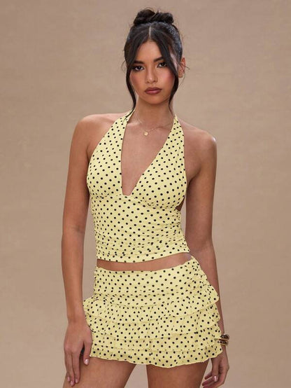 Sorielle Summer Polka Dot Set