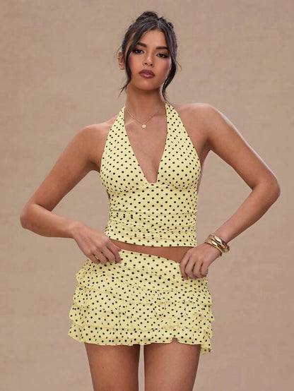 Sorielle Summer Polka Dot Set