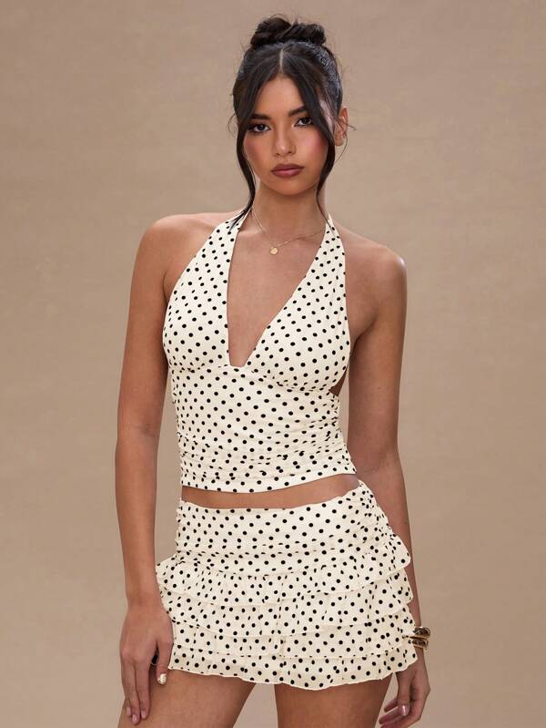 Sorielle Summer Polka Dot Set