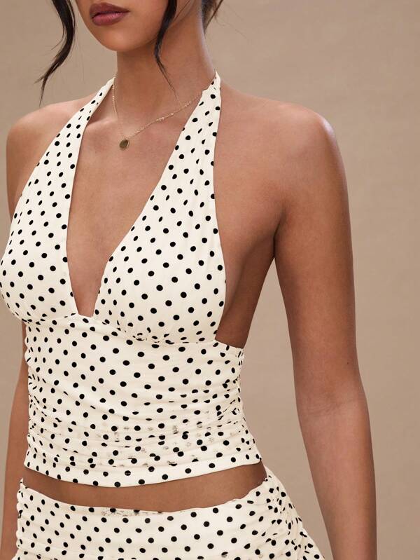 Sorielle Summer Polka Dot Set