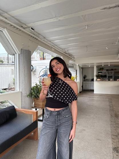 Sorielle Polka Dotted Top
