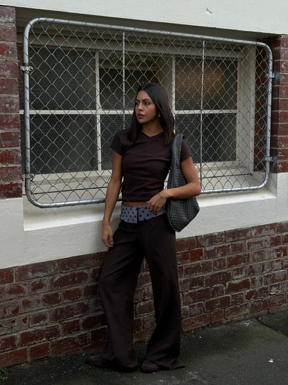 Sorielle Polka Dot Suit Pants