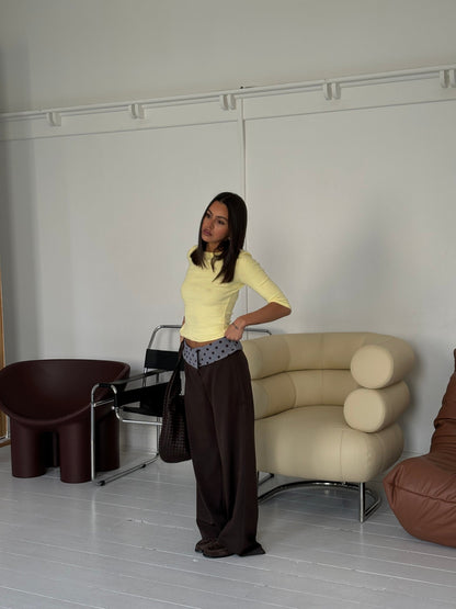 Sorielle Polka Dot Suit Pants