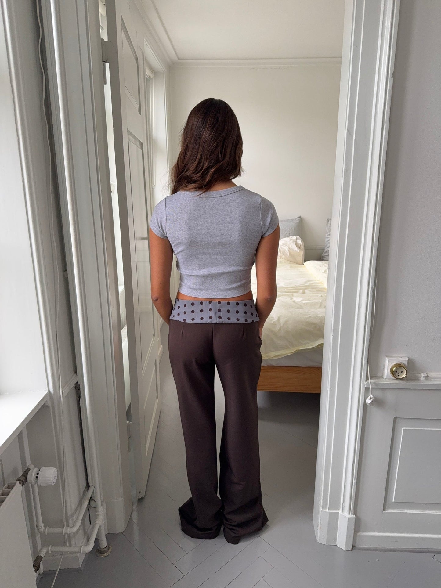 Sorielle Polka Dot Suit Pants