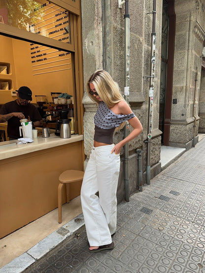 Sorielle Polka Dotted Top